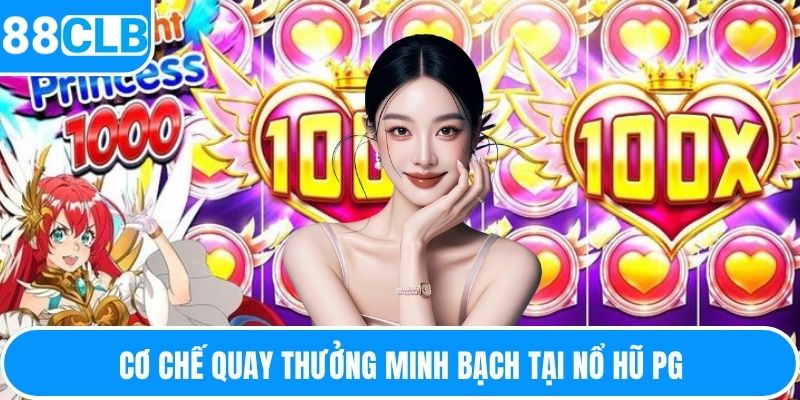 Cơ chế quay thưởng minh bạch tại nổ hũ PG